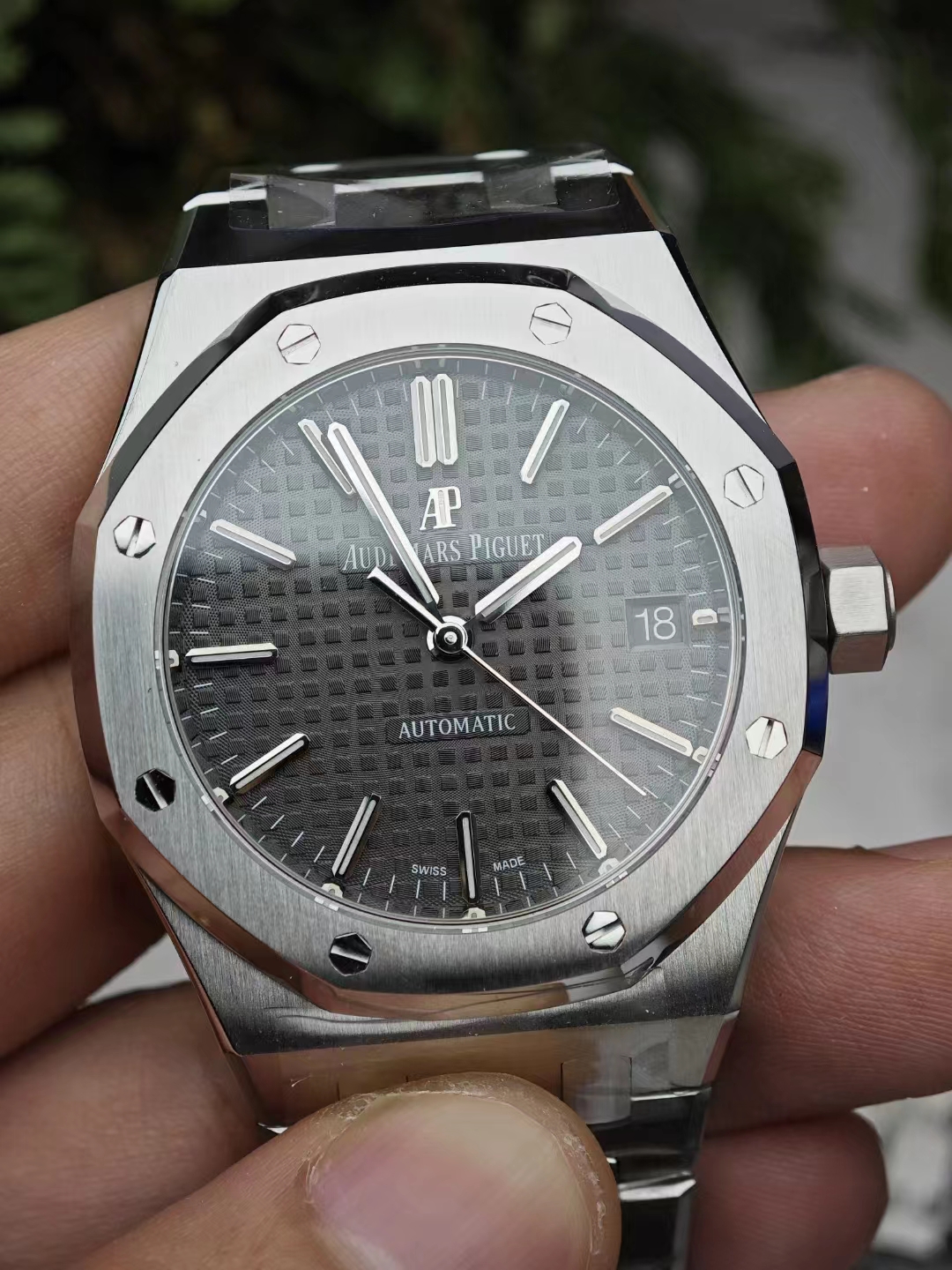 Aps Factory Replica Audemars Piguet Royal Oak 15450 Blue - Repsguide.com