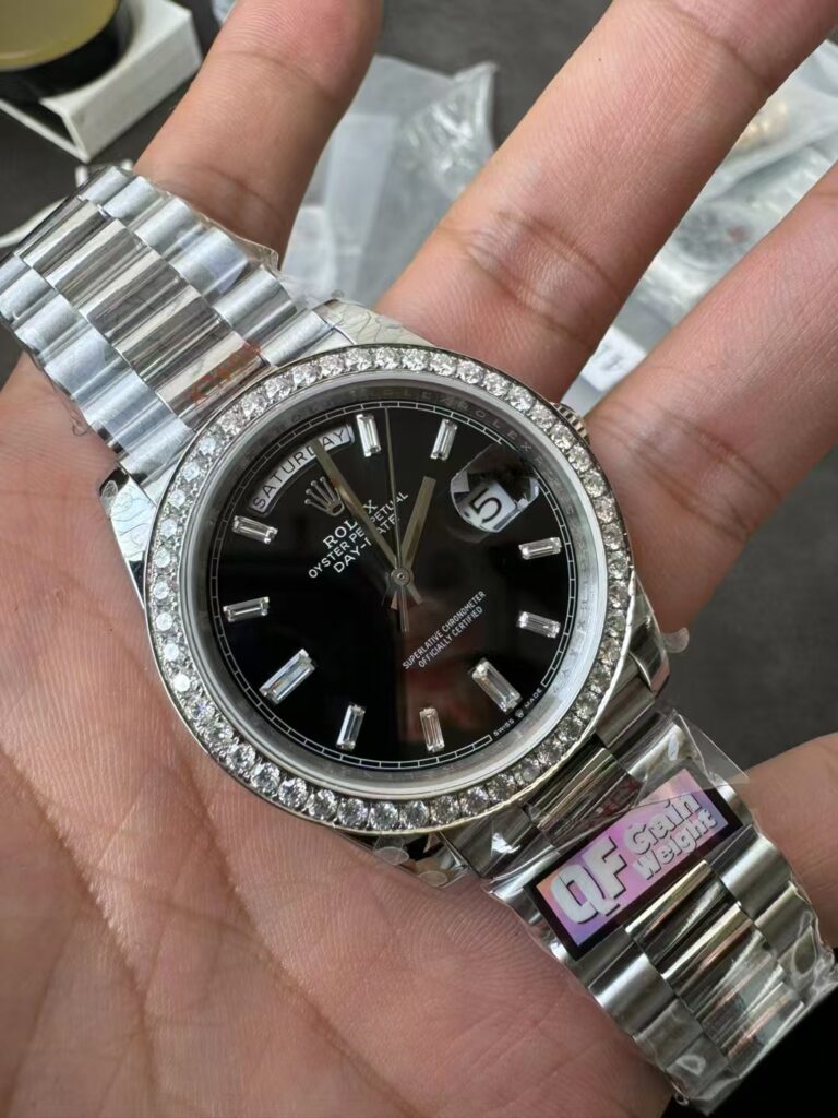 Replica Rolex Day-Date Diamond Bezel