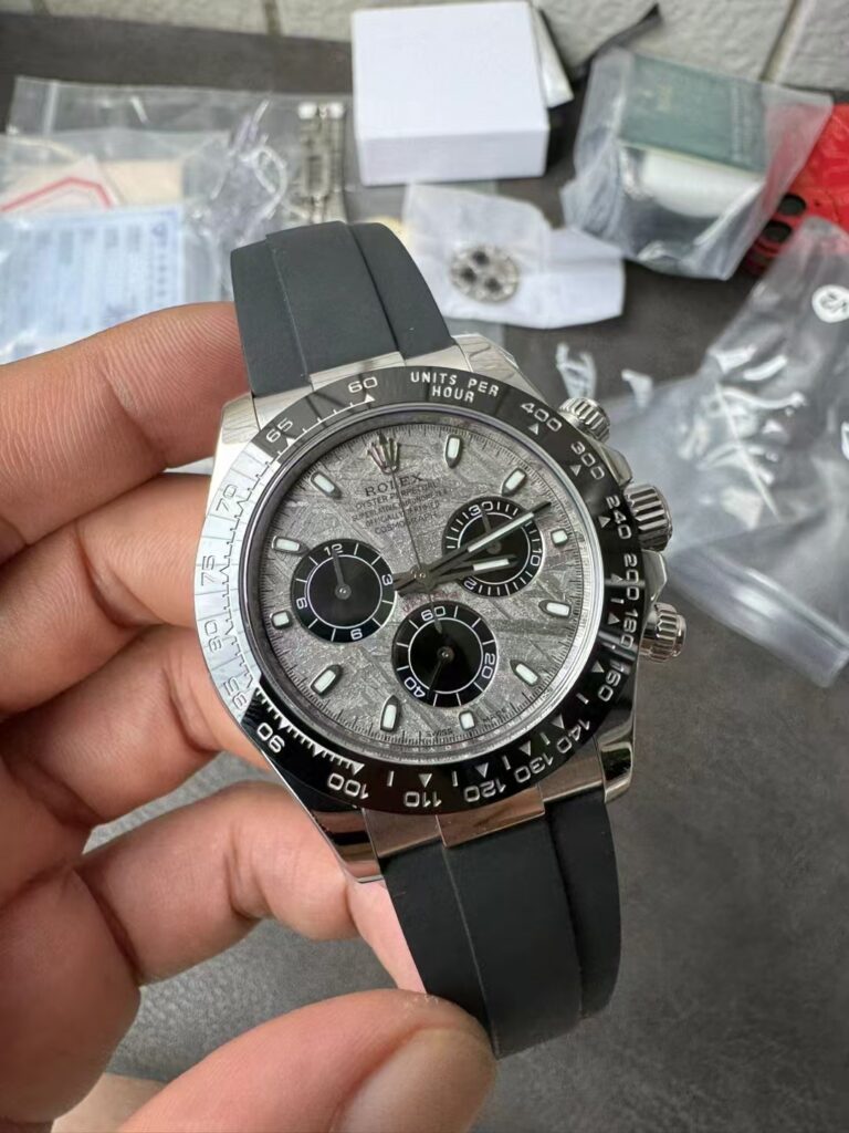 Clean Replica Rolex Daytona Meteorite Ceramic