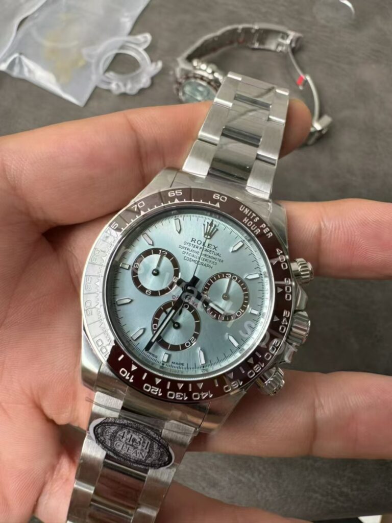 Clean Rolex Daytona Replica Ice Blue