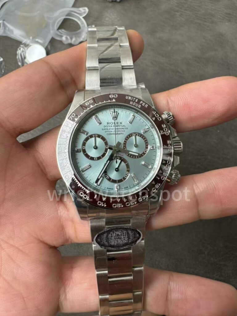 Rolex Diamond Daytona Ice Blue Replica