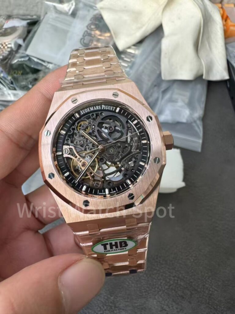 Replica Audemars Piguet Royal Oak 15407 Rose Gold