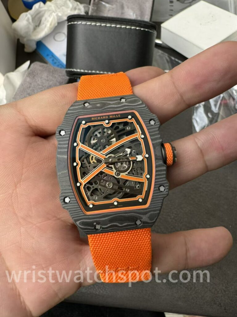 Replica Richard Mille RM67-02 Orange Nylon