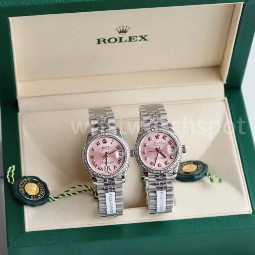 Replica Rolex Datejust 31mm Pink Diamond