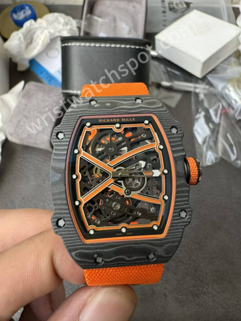 Richard Mille RM67-02 Orange Carbon Replica