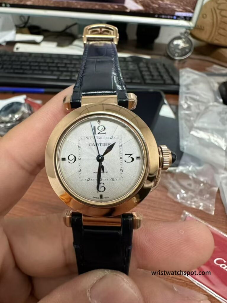 Replica Cartier Pasha Rose Gold