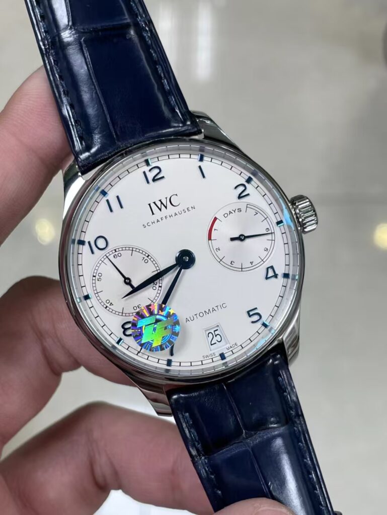 IWC Portuguese 7 Days White Replica