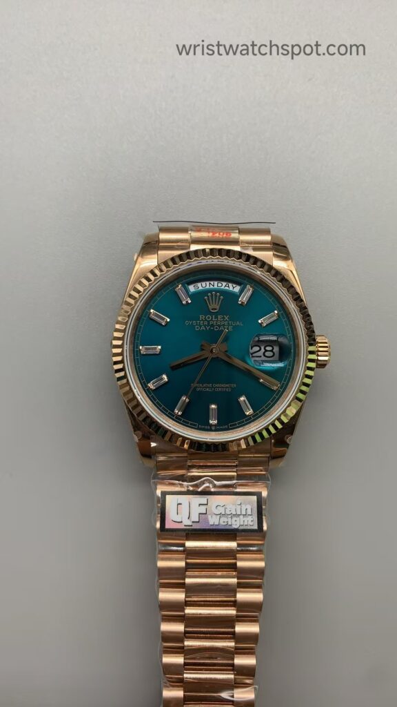 QF Replica Rolex Day-Date 36mm Green